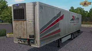 ETS 2 Mod | Kreiss Krone Cool liner DIRTY HQ Skin [ETS2 v1.37]