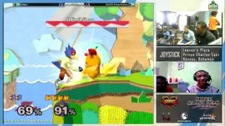 JSB10 - Melee Singles: ITSilver(Falco) vs B.O.S.S | Holy Warrior(Pikachu) WR1
