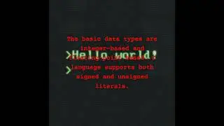 Basic Data Types in C language.