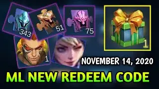ML REDEEM CODE NOVEMBER 14, 2020 (Redeem Now) MOBILE LEGENDS