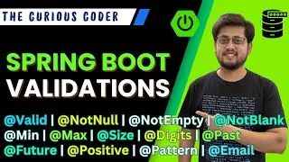Spring Boot Validations Explained | @Valid, Annotations & Custom Validation