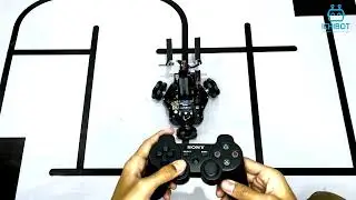 2. Mengoperasikan Robot Transporter Omni Ultimate Ichibot - PS3 Controller Manual Omnidirectional