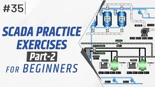 SCADA Practice Exercises Part-2 For Beginners | SCADA Tutorial in Hindi