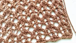 Small textured knitting mesh 💥 For knitting stoles, jumpers, T-shirts