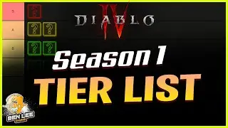 Diablo 4: SEASON 1 TIER LIST - BEST CLASS FOR SEASON ONE