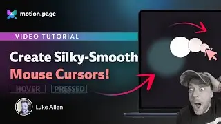 Create a Silky Smooth Mouse Follower - GSAP/Motion.page
