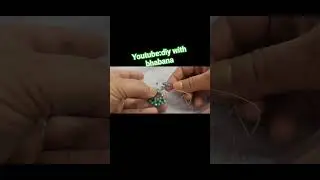 #beadedjewelry #diybeads #earrings #diywithbhabana #handmade