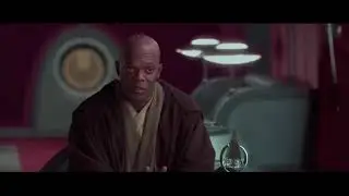 Mace Windu: “We are keepers of the Peace, not Soldiers.” Also Mace Windu: