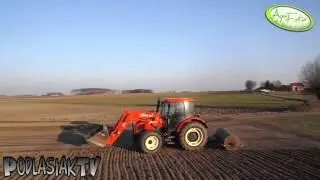 Wałowanie 2015 - Zetor Proxima 6441