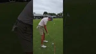⛳ Alignment Stick Makes Putting Stroke Better Use 4 Tees Golf Lesson #golflesson