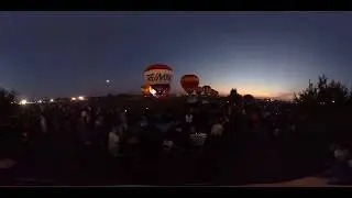 Harvard IL Balloon Fest 2017 - NightBurn 1