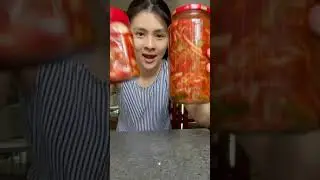 Homemade Vegan Kimchi (a ~lazier~ version) 