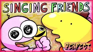 Singing Friends ♪ (Very Faithful Smiling Friends Mod!) - FNF Mod - Perfect Combo Showcase [HARD]
