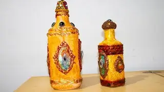 Como decorar sua garrafa