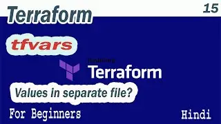 DevOps Terraform tfvars Part-15 | Values in Separate file