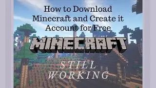 How to Download Minecraft Java Edition and Create Account for Free!!