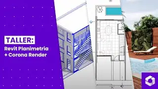 Revit Planimetría + Corona Render