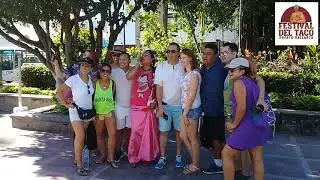 #ladytacosdecanasta en el 3 Festival del Taco en Puerto Vallarta