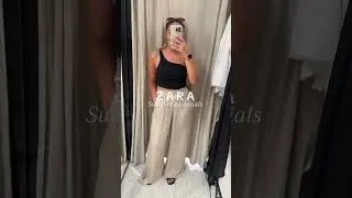 Zara summer basics! 😍 Zara new in haul + try on 