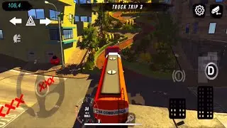 Multi Level Truck Parking⚡️🚛🚘Most Difficult Section Car Parking Multiplayer Steering Wheel Games
