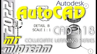 AutoCAD 2022 | Midterm Exam Review Tutorial