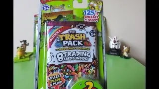 Trash Pack Trading Cards + Mystery Trashie