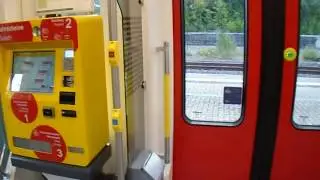 Видео моего приятеля. Поездка на поезде-трамвае из Хемница в Хайнихен. Часть 1.