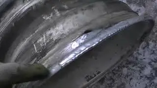 Диск со следами асфальтной болезни =)