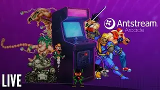 Mais de 1300 Jogos Clássicos? - Conferindo o Antstream Arcade - Live