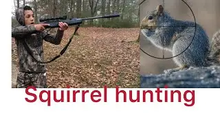 I killed the biggest squirrel with my Air rifle!!