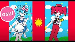 Osu! Mesmerizer   Hatsune Miku＆Kasane Teto