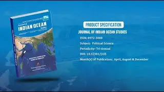 Journal of Indian Ocean Studies | Journals | Prints Publications