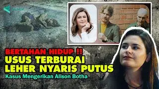 Bertahan hidup meski leher nyaris putus !!