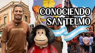 SAN TELMO THE ABANDONED NEIGHBORHOOD: The Antiques Fair, Mafalda and the Heart of Buenos Aires 🇦🇷