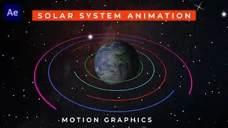 How To Create A Planet Rotating Animation in After Effects