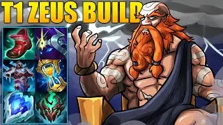 Bomba Guy Plays T1 Zeus' BROKEN Gragas Build⚡💣