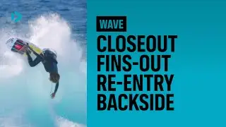 WAVE - Closeout Fins Free Re-entry Backside - Duotone Academy