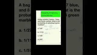 Probability | Basic Math Review
