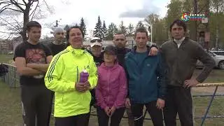 12 эстафета Памяти прошла на стадионе «Торпедо» накануне Дня Победы