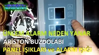 ARİSTON KOMBİ BUZDOLABI - ÜNLEM ve ALARM IŞIĞI ARIZA MIDIR ! - D.G.Produc - Çakır Soğutma Konya