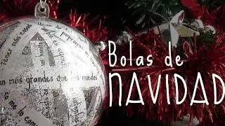DIY Haz tus propias bolas de Navidad | SERENDIPIA30 ♡