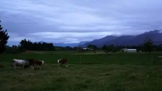 Last Sunset for 2014 in New Zealand
