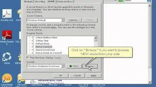 Set and Reset Sound Alert in Outlook