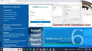How to Install Jasper Report Server and connect with Database User | Mr Gactack