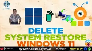 Delete System Restore Point in Windows 11 | windows 11
