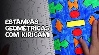 KIRIGAMI | Usando kirigami para fazer estampas geométricas