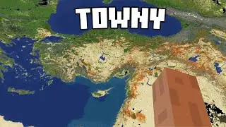 Minecraft Towny Server with Real World Map - AtlantikMC