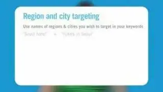 Region and City Targeting