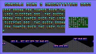#MuckyVision v3 reskinned Console class demo
