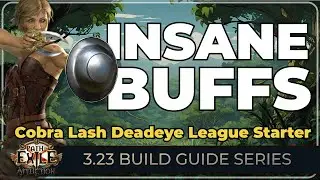 The BEST Cobra Lash Has EVER Been! League Start Massively BUFFED [3.23 PoE Affliction Build Guide]